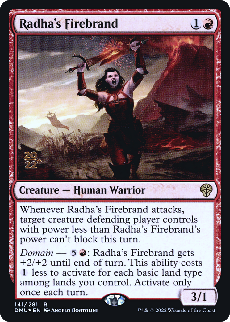 Image of Radha's Firebrand [Dominaria United Prerelease Promos]