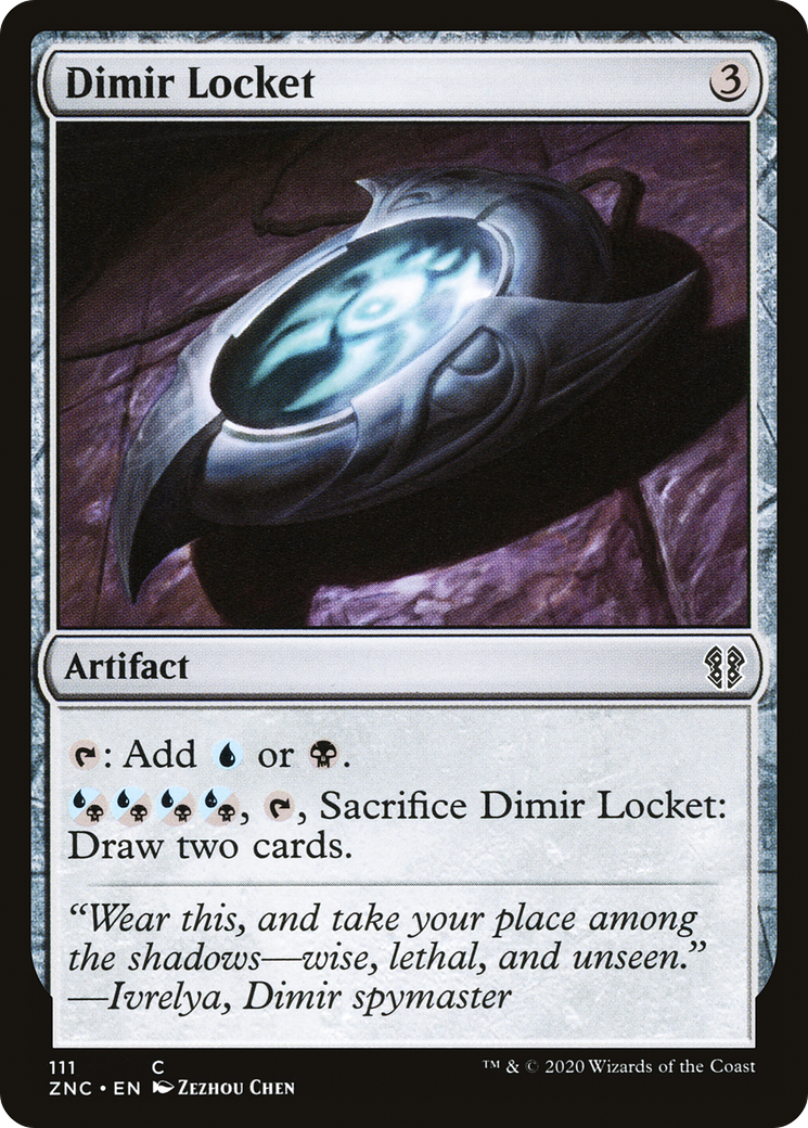 Image of Dimir Locket [Zendikar Rising Commander]