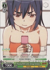 Image of Playing With Cards, Suruga Kanbaru (NM/S24-E033) [NISEMONOGATARI]