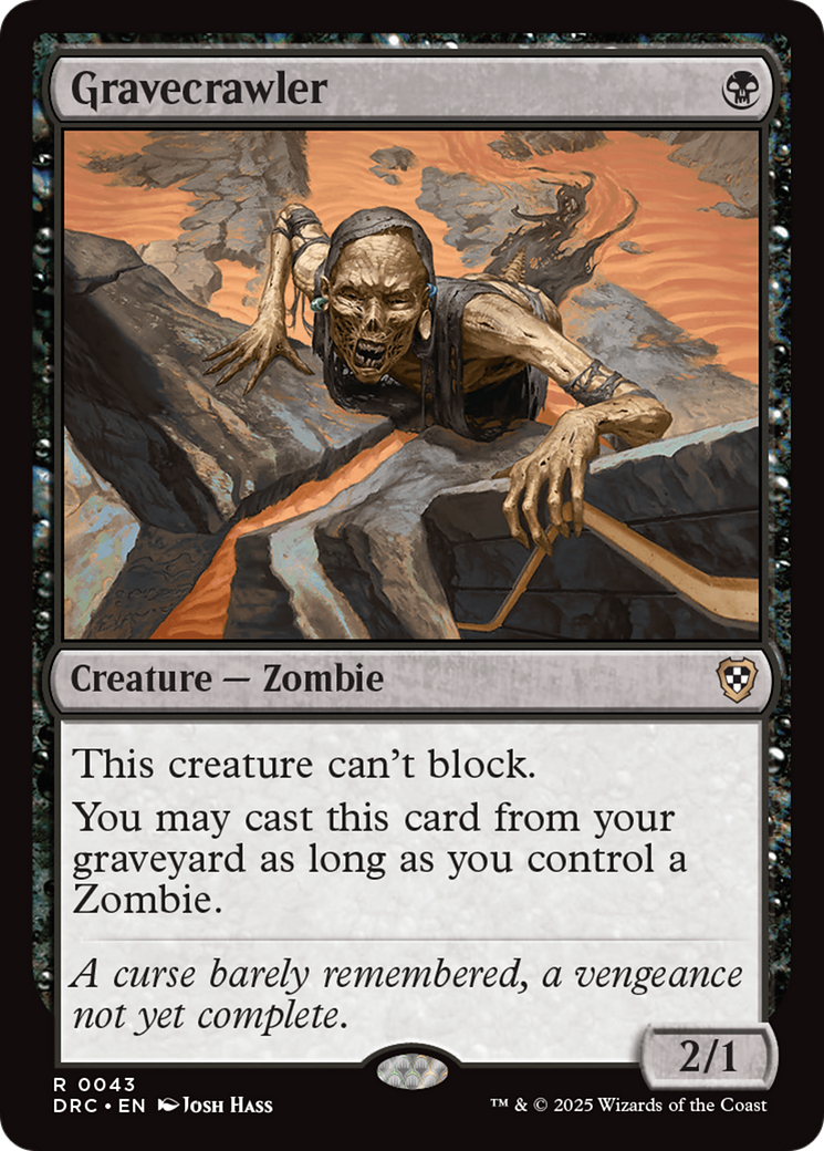 Image of Gravecrawler [Aetherdrift Commander]