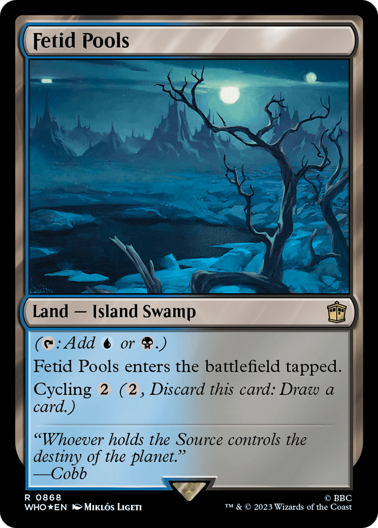 Image of Fetid Pools (Surge Foil) [Doctor Who]