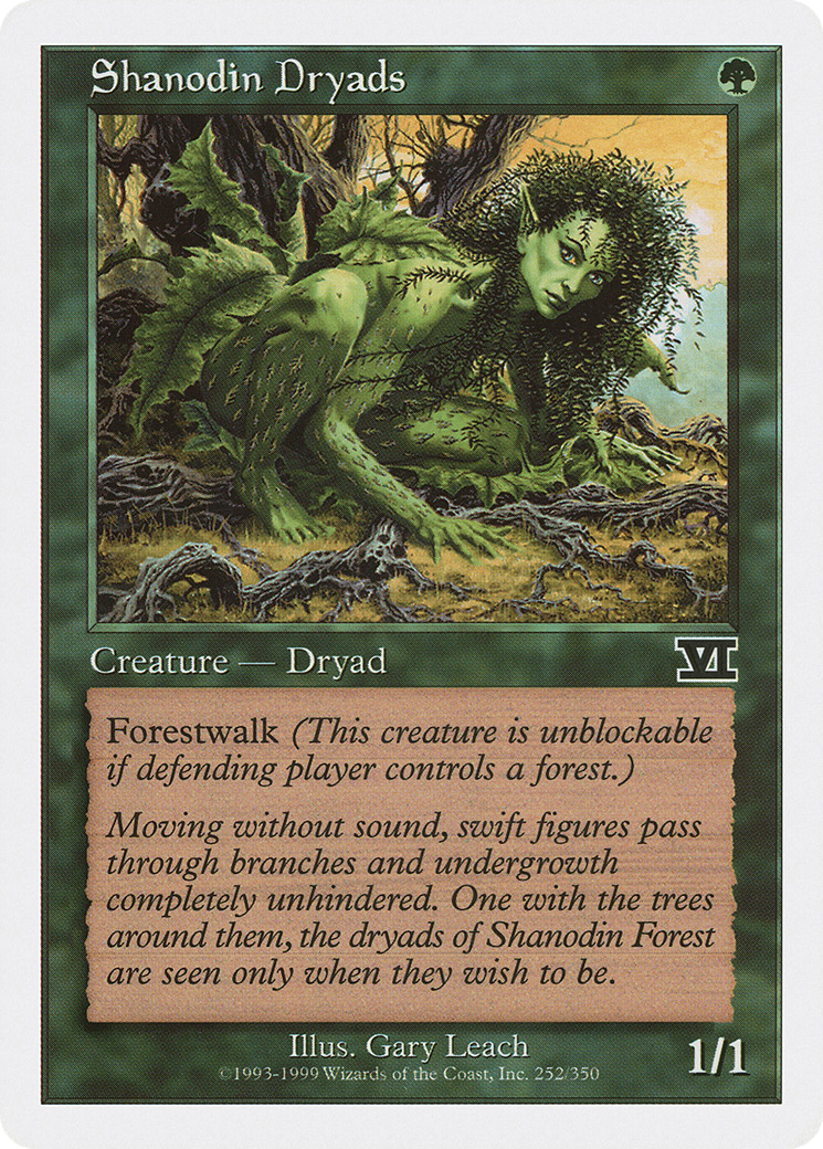 Image of Shanodin Dryads [Classic Sixth Edition]