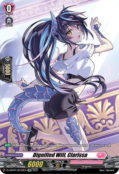 Image of Dignified Will, Clarissa (D-LBT01/SP33EN) [Lyrical Melody]