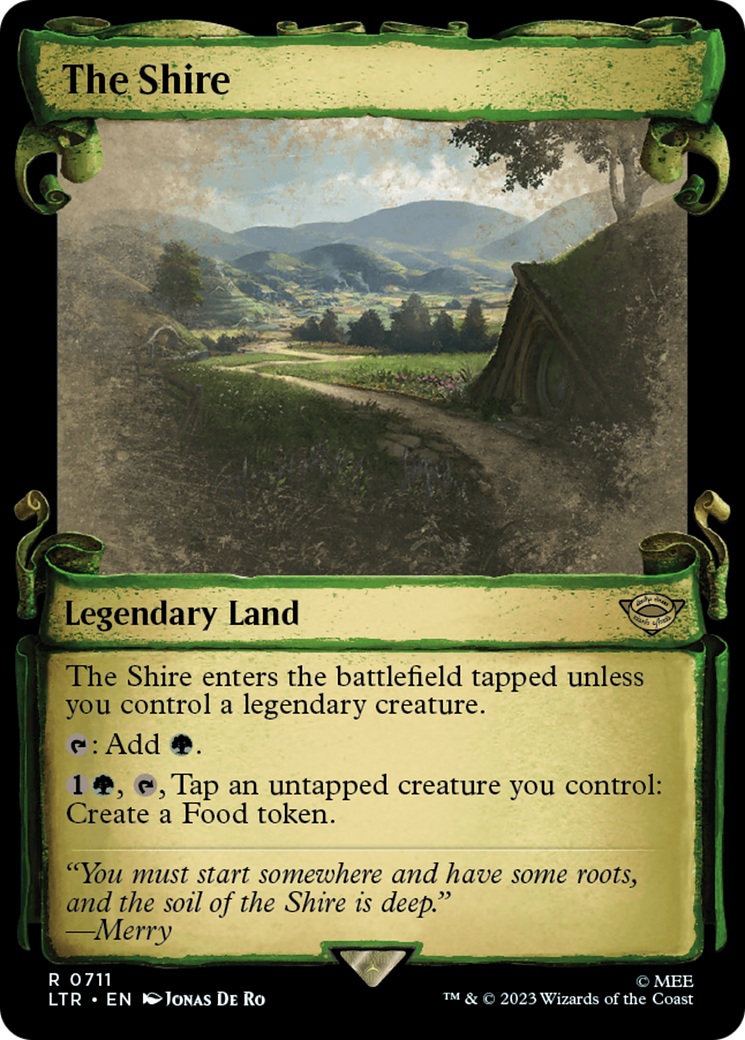Image of The Shire [The Lord of the Rings: Tales of Middle-Earth Showcase Scrolls]
