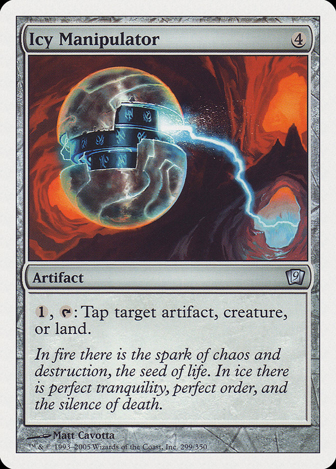 Image of Icy Manipulator (9th Edition) [Oversize Cards]