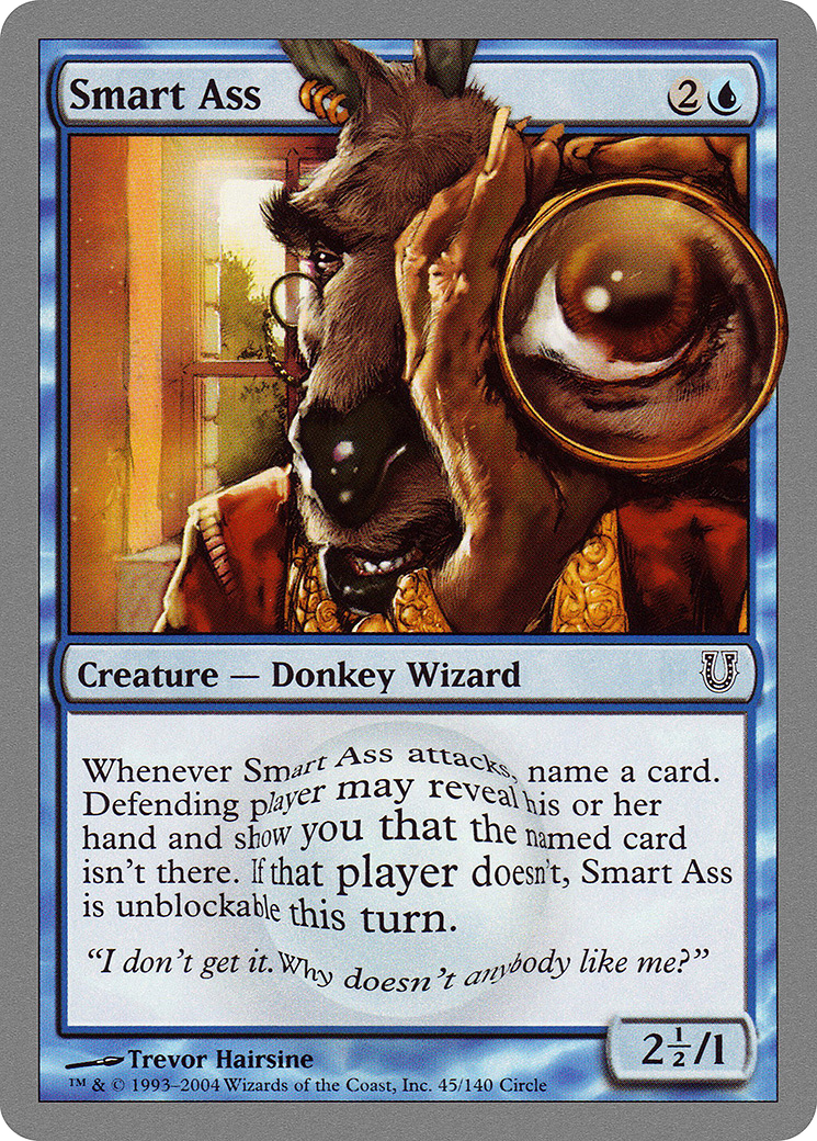 Image of Smart Ass [Unhinged]