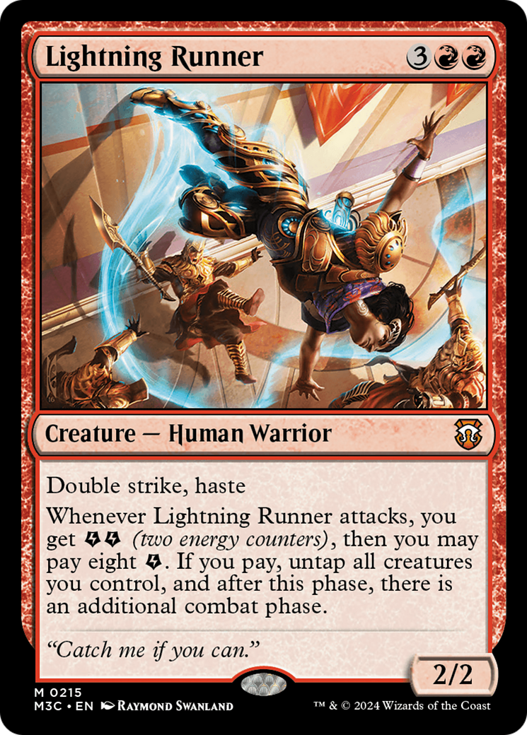 Image of Lightning Runner [Modern Horizons 3 Commander]