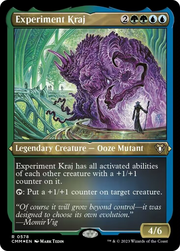 Image of Experiment Kraj (Foil Etched) [Commander Masters]