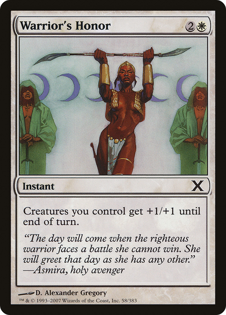 Image of Warrior's Honor [Tenth Edition]