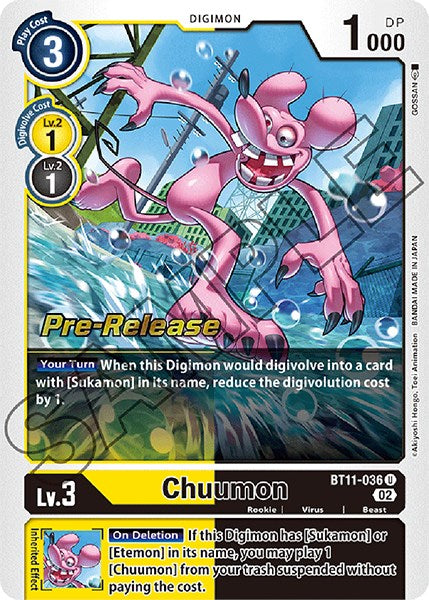 Image of Chuumon [BT11-036] [Dimensional Phase Pre-Release Promos]