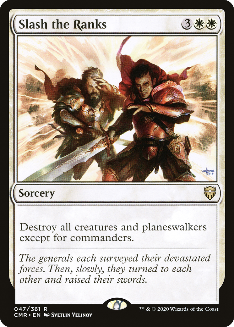 Image of Slash the Ranks [Commander Legends]