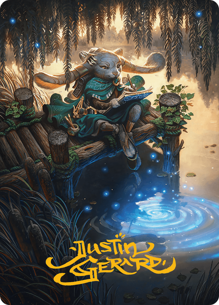 Image of Tamiyo, Field Researcher Art Card (Gold-Stamped Signature) [Bloomburrow Art Series]