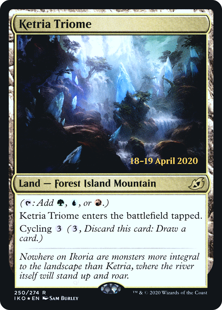 Image of Ketria Triome [Ikoria: Lair of Behemoths Prerelease Promos]