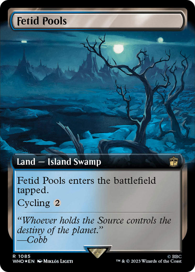 Image of Fetid Pools (Extended Art) (Surge Foil) [Doctor Who]