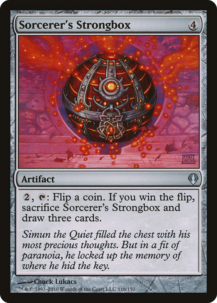 Image of Sorcerer's Strongbox [Archenemy]
