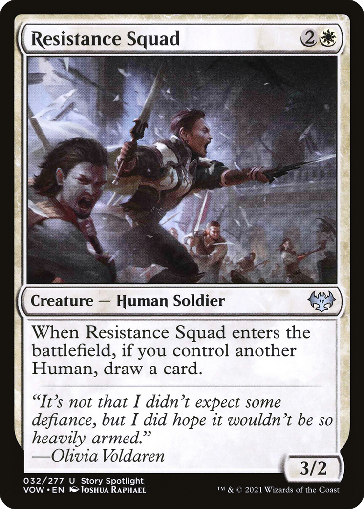 Image of Resistance Squad [Innistrad: Crimson Vow]