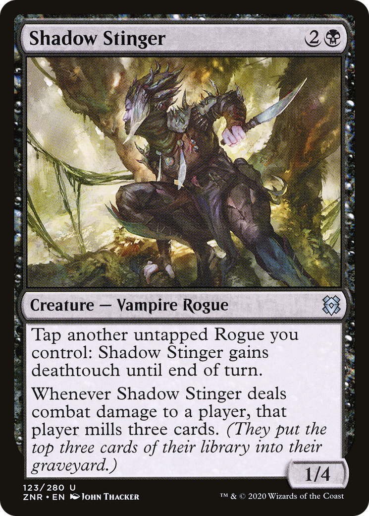 Image of Shadow Stinger [Zendikar Rising]