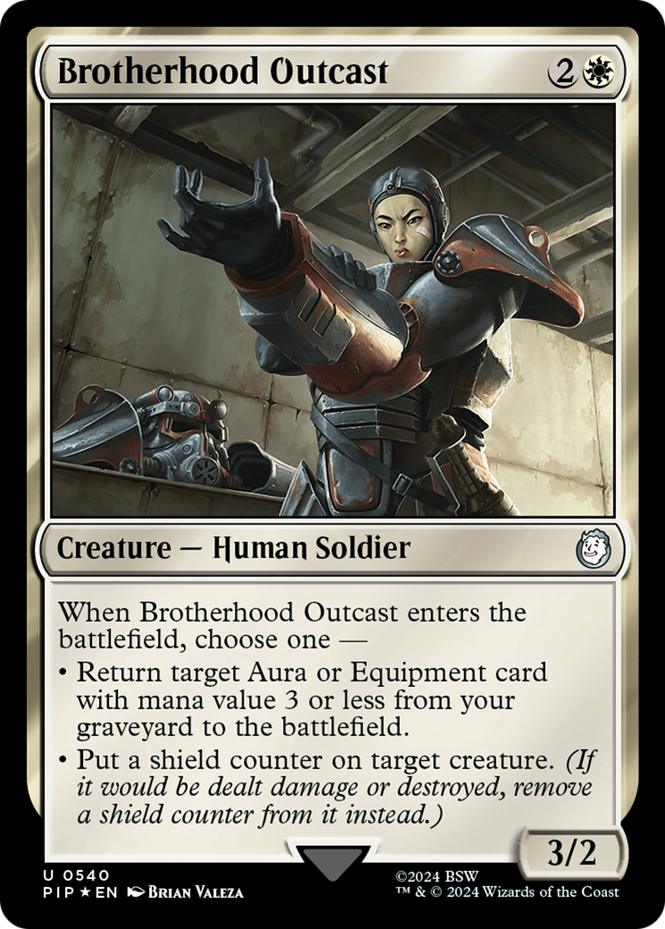 Image of Brotherhood Outcast (Surge Foil) [Fallout]