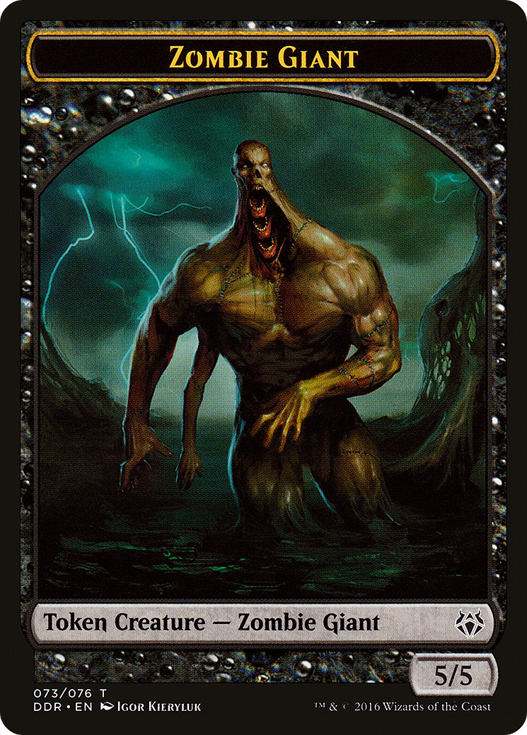 Image of Zombie Giant Token [Duel Decks: Nissa vs. Ob Nixilis]