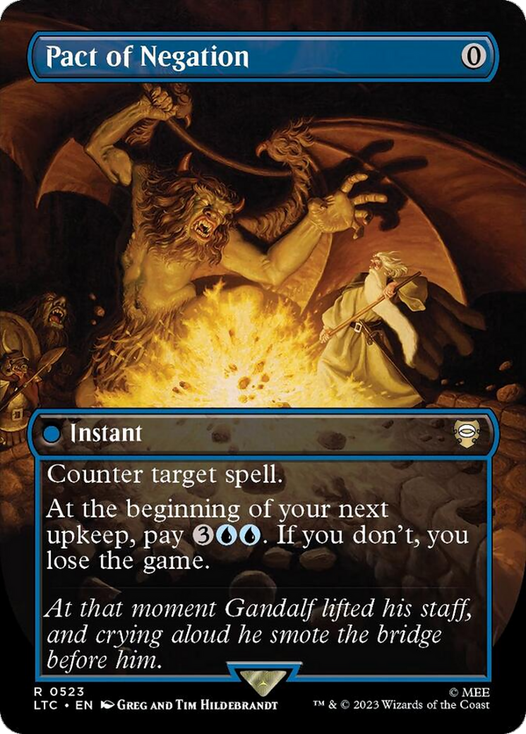 Image of Pact of Negation (Borderless) [The Lord of the Rings: Tales of Middle-Earth Commander]