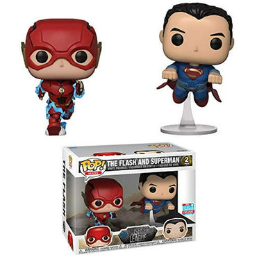 The Flash & Superman [2 Pack] (Justice League) 2018 Fall Convention Exclusive