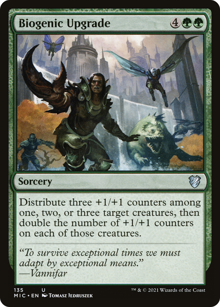 Image of Biogenic Upgrade [Innistrad: Midnight Hunt Commander]