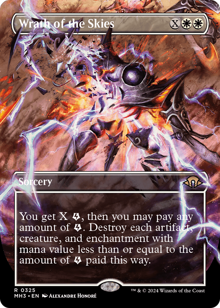 Image of Wrath of the Skies (Borderless) [Modern Horizons 3]