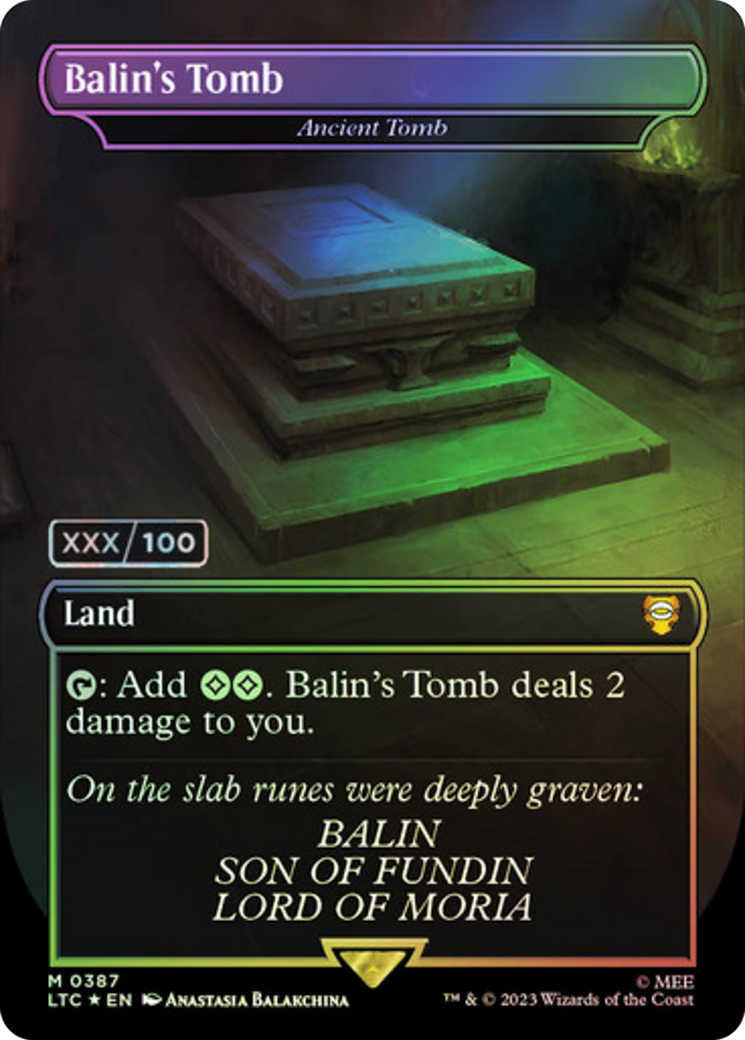 Image of Balin's Tomb - Ancient Tomb (Serialized) [The Lord of the Rings: Tales of Middle-Earth Commander]
