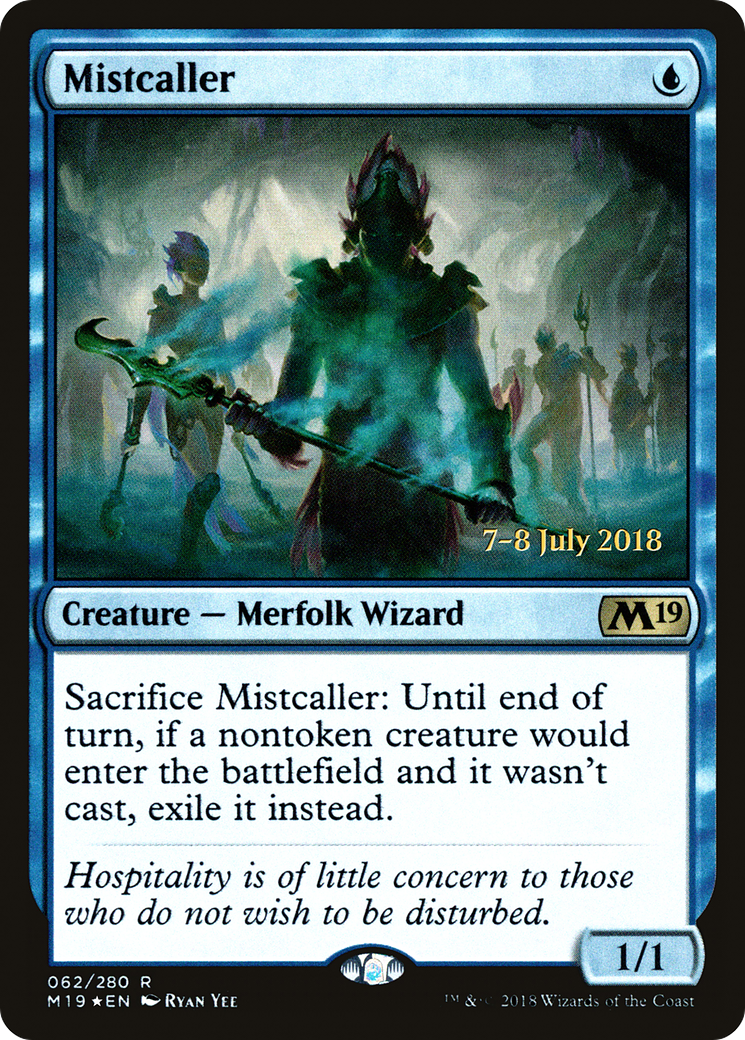 Image of Mistcaller [Core Set 2019 Prerelease Promos]