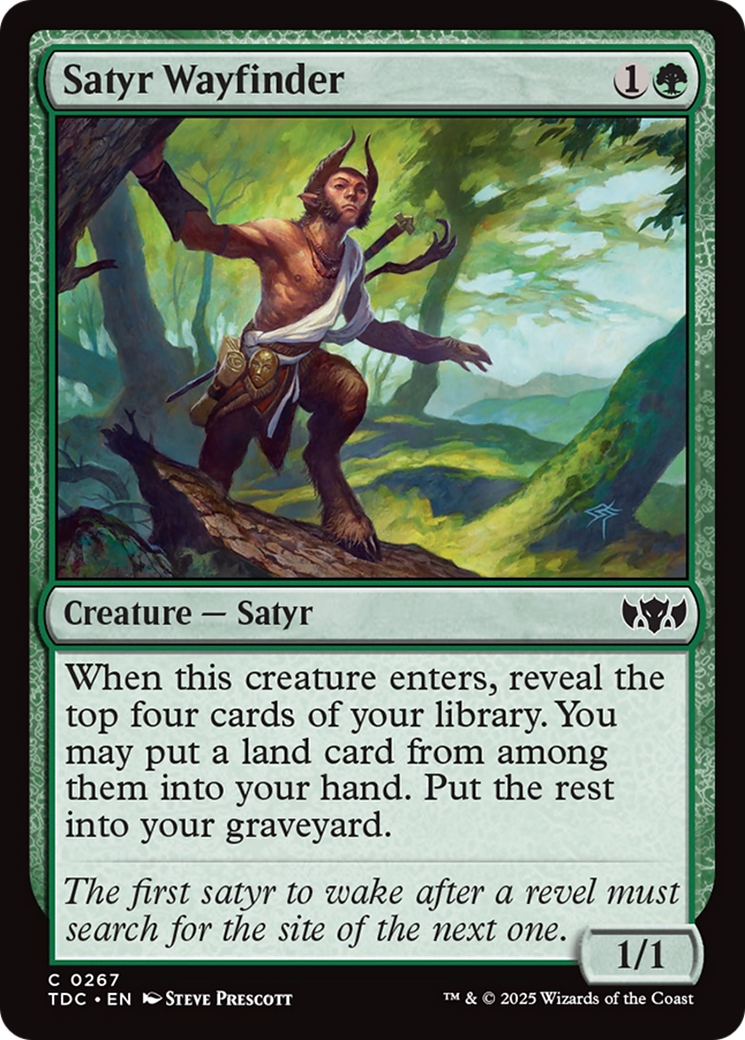 Image of Satyr Wayfinder [Tarkir: Dragonstorm Commander]