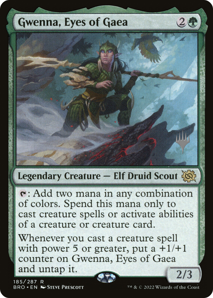 Image of Gwenna, Eyes of Gaea (Promo Pack) [The Brothers' War Promos]