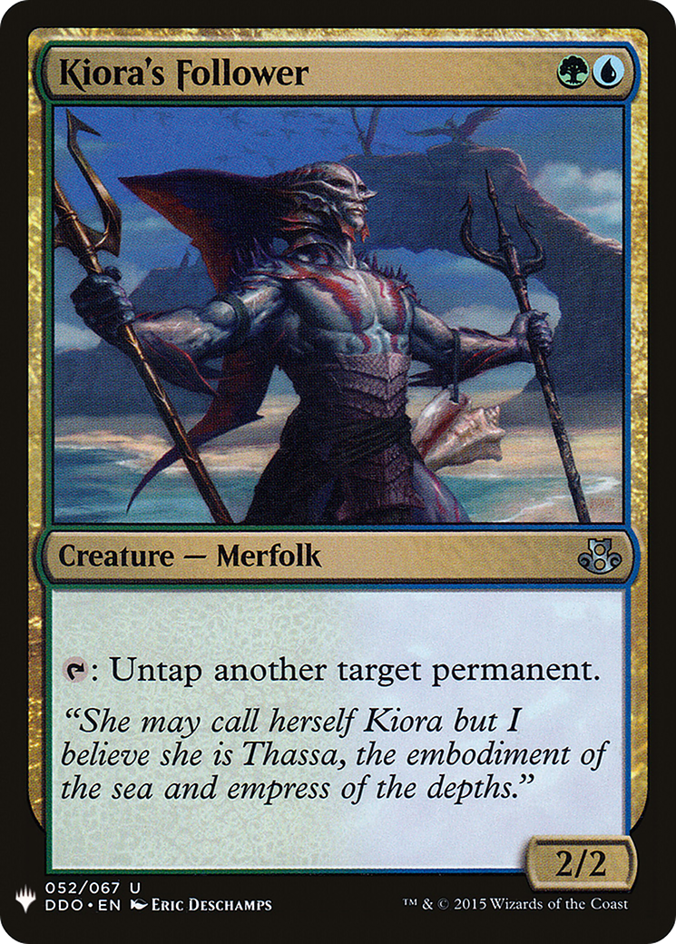Image of Kiora's Follower [Mystery Booster]