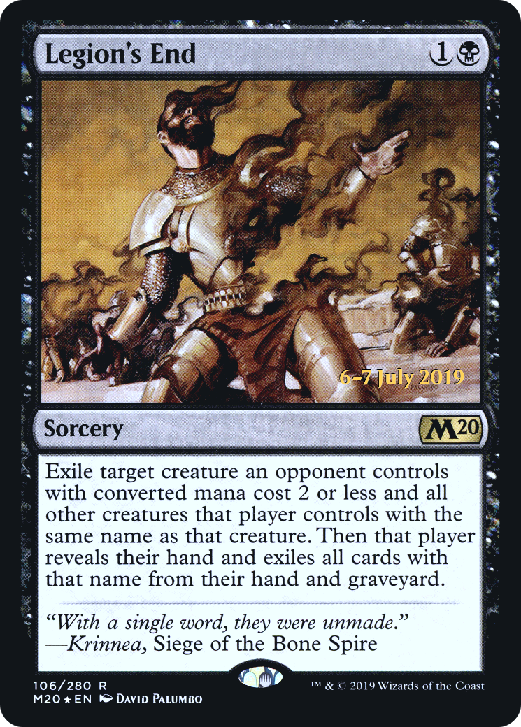 Image of Legion's End [Core Set 2020 Prerelease Promos]