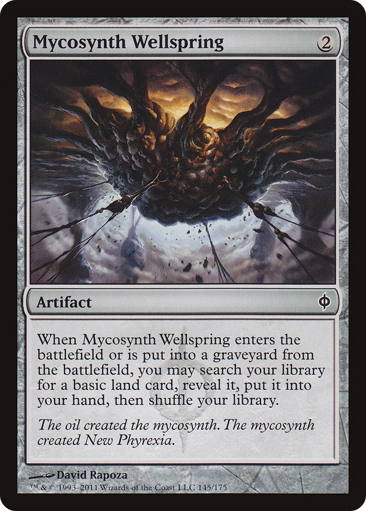 Image of Mycosynth Wellspring [New Phyrexia]