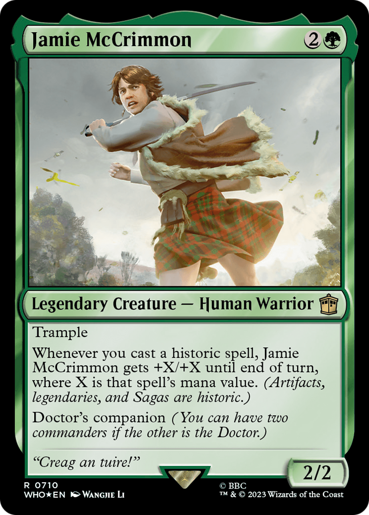 Image of Jamie McCrimmon (Surge Foil) [Doctor Who]