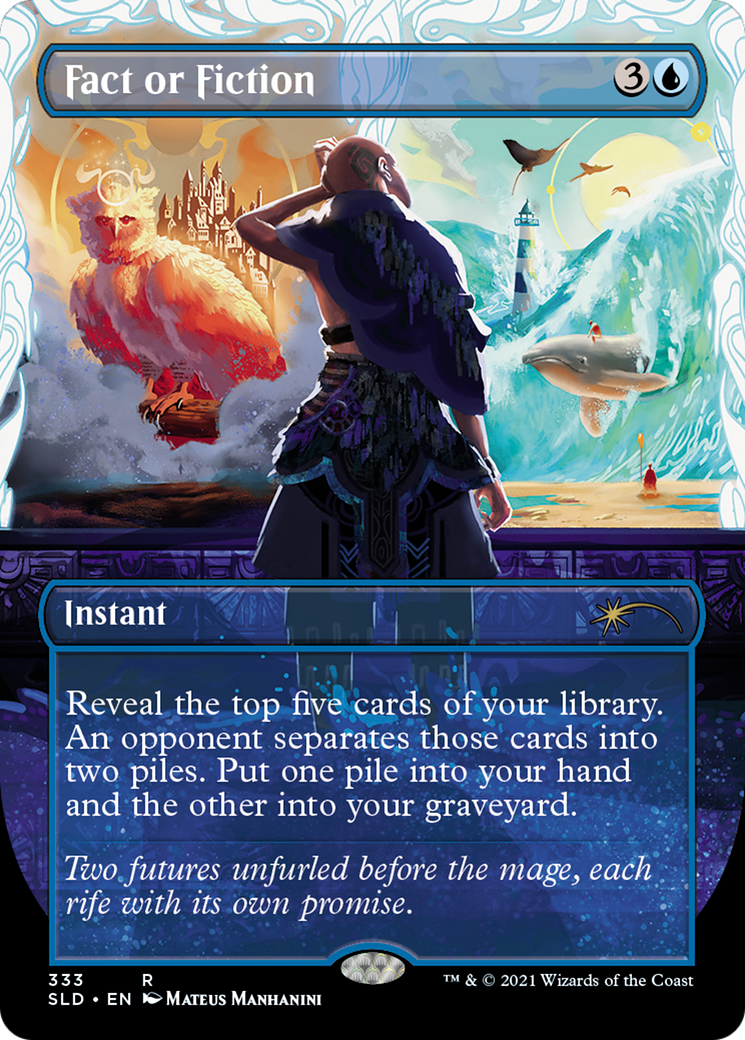 Image of Fact or Fiction (Borderless) [Secret Lair Drop Series]