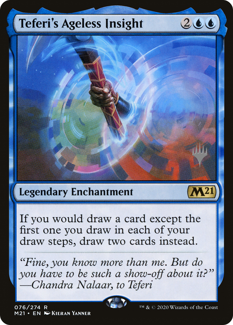 Image of Teferi's Ageless Insight (Promo Pack) [Core Set 2021 Promos]