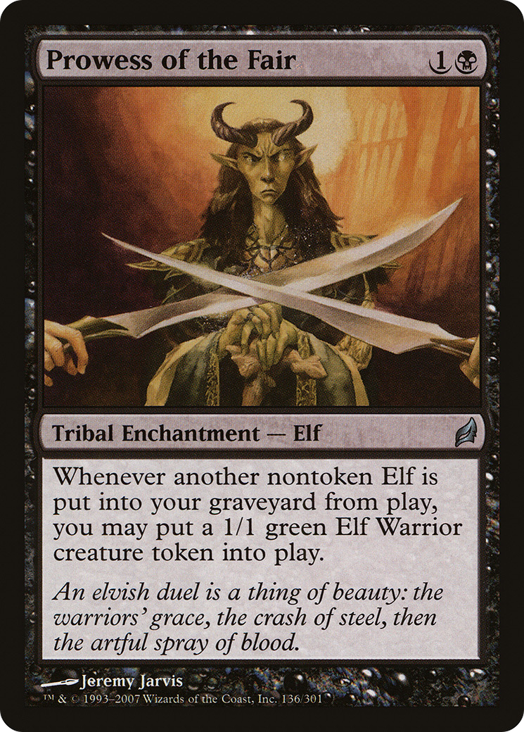 Image of Prowess of the Fair [Lorwyn]