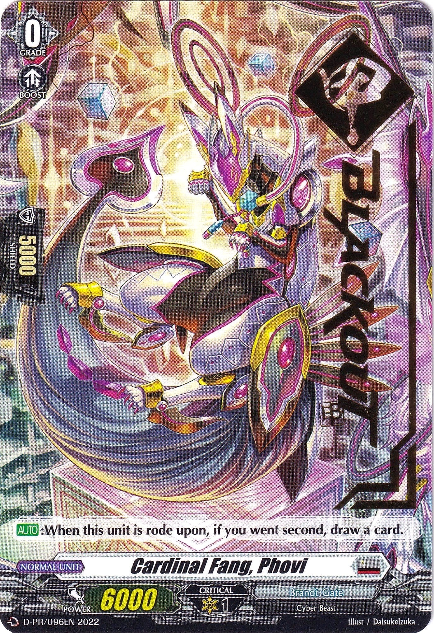 Image of Cardinal Fang, Phovi (Hot Stamped) (D-PR/096EN 2022) [D Promo Cards]