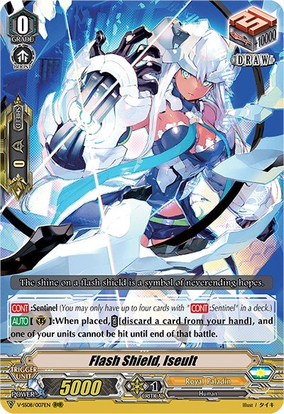 Image of Flash Shield, Iseult (V-SS08/007EN) [Clan Selection Plus Vol.2]