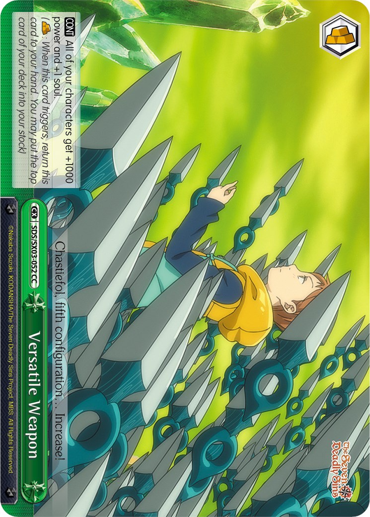 Image of Versatile Weapon (SDS/SX03-052 CC) [The Seven Deadly Sins]