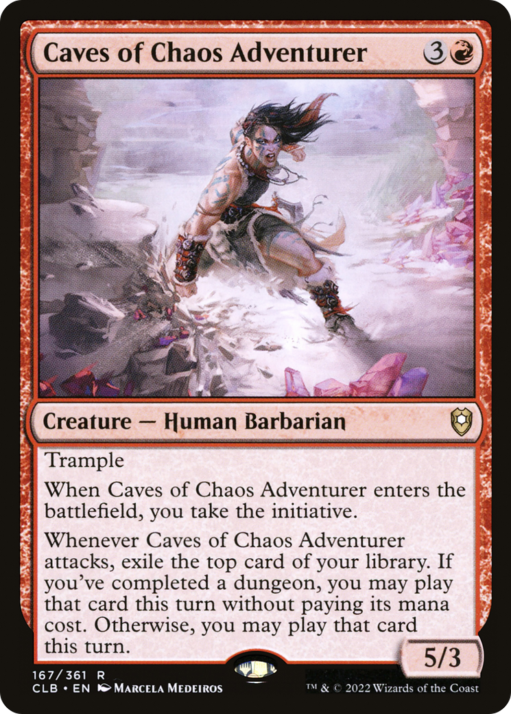 Image of Caves of Chaos Adventurer [Commander Legends: Battle for Baldur's Gate]