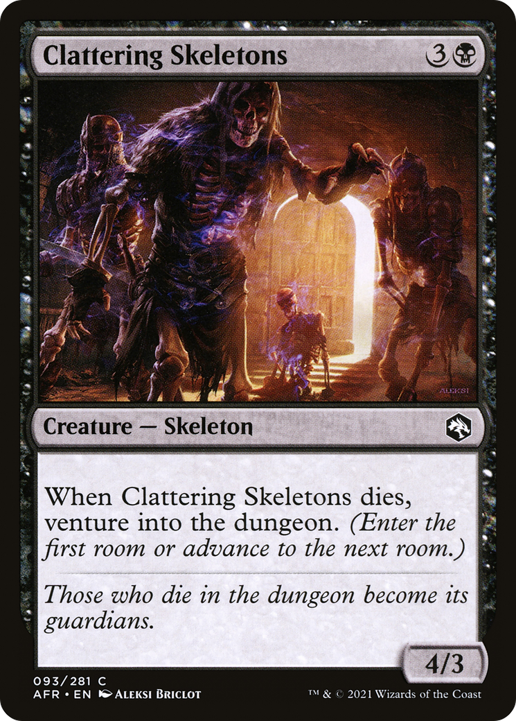 Image of Clattering Skeletons [Dungeons & Dragons: Adventures in the Forgotten Realms]