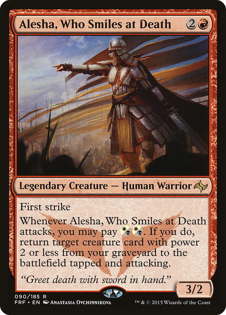 Image of Alesha, Who Smiles at Death [Fate Reforged]