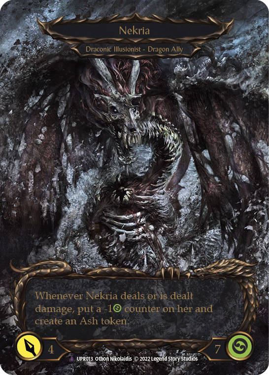 Image of Invoke Nekria // Nekria (Marvel) [UPR013] (Uprising)  Cold Foil