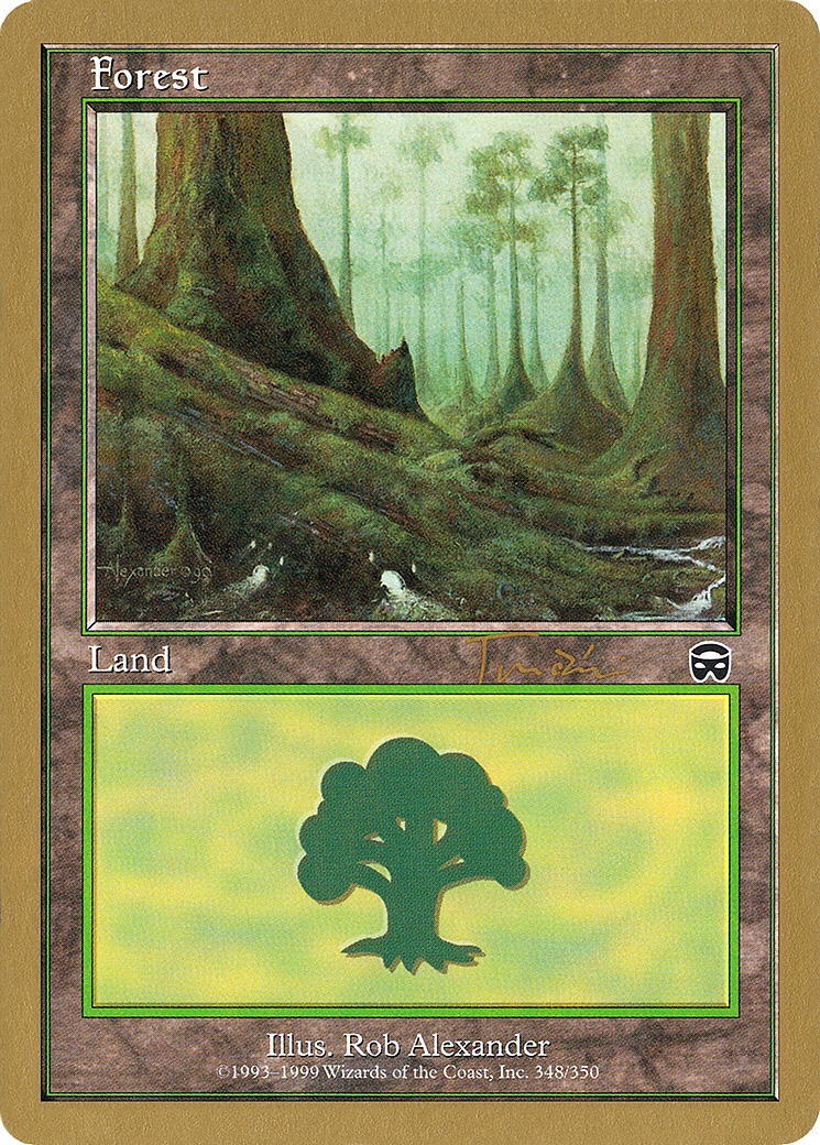 Image of Forest (jt348) (Jan Tomcani) [World Championship Decks 2001]