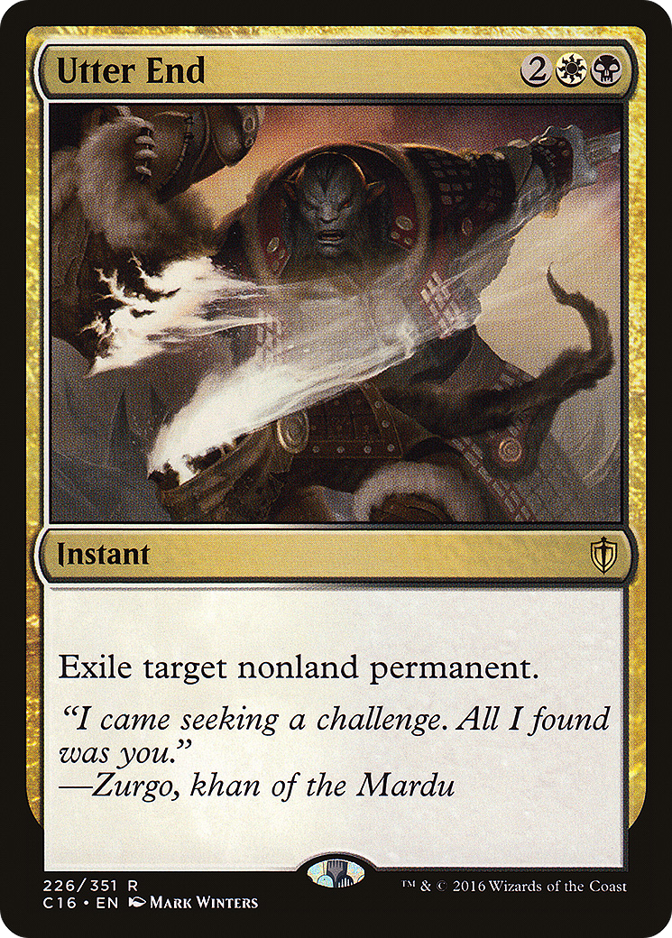 Image of Utter End [Commander 2016]