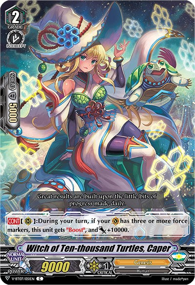 Image of Witch of Ten-thousand Turtles, Caper (V-BT07/051EN) [Infinideity Cradle]