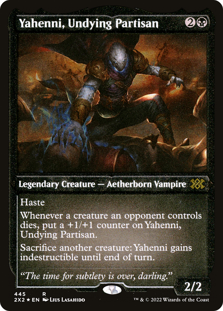 Image of Yahenni, Undying Partisan (Foil Etched) [Double Masters 2022]