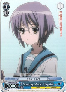 Image of Standby Mode, Nagato (SY/WE09-E25) (Foil) [The Melancholy of Haruhi Suzumiya Extra Booster]